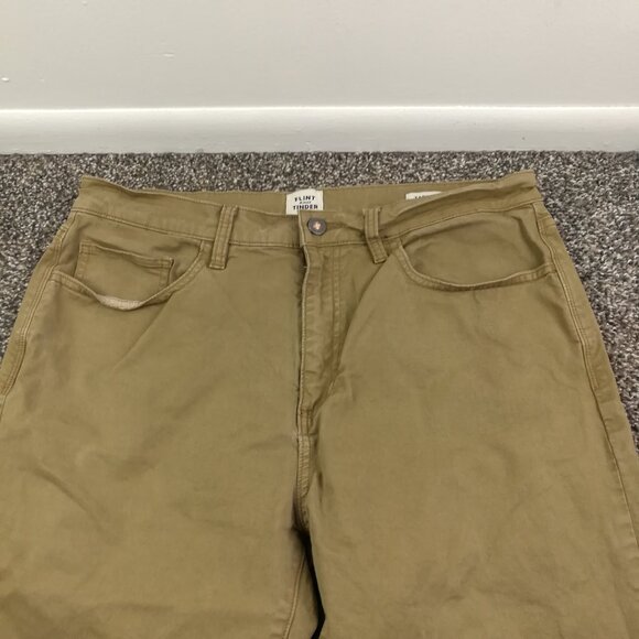 Flint & Tinder 365 Pants Chino Beige Tan Mens 33x32 (Fits 34x32) Tapered Fit - Picture 2 of 12